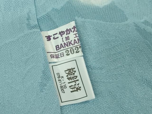 平和屋着物∞極上 BANKANわものや 道中着 スリーシーズン 春夏秋 塵除け ロング丈 紗織 蛍暈し たとう紙・反端付き 逸品 DZAB7663kh6