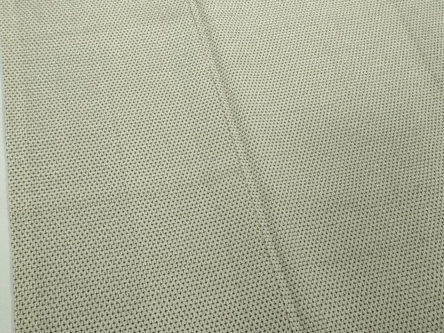 平和屋本店●極上 白鷹お召 蚊絣 逸品 DZAB7697kh6