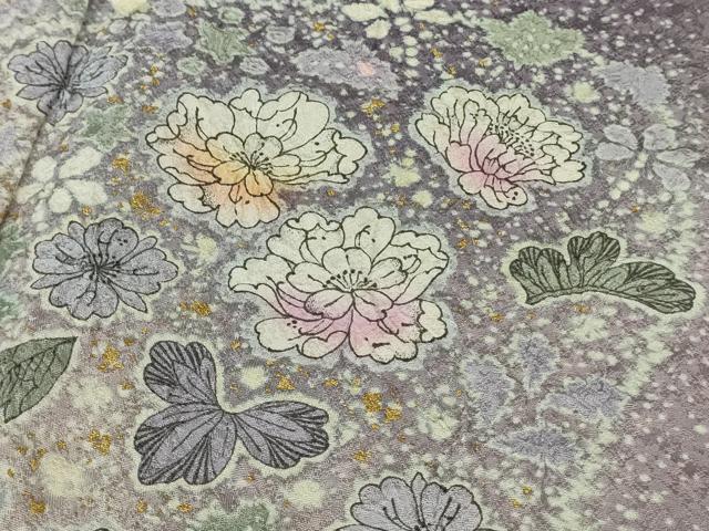 平和屋着物●極上 吉乃一廉 幻の辻が花 訪問着 暈し染め 金彩 まるやま扱い 逸品 DZAB7741kh6