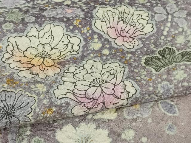 平和屋着物●極上 吉乃一廉 幻の辻が花 訪問着 暈し染め 金彩 まるやま扱い 逸品 DZAB7741kh6