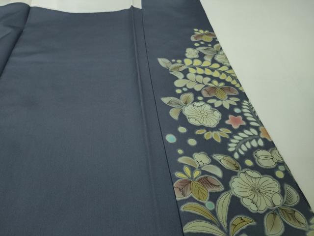 平和屋本店●極上 訪問着 辻が花 暈し染め 金通し地 逸品 DZAB7742kh6