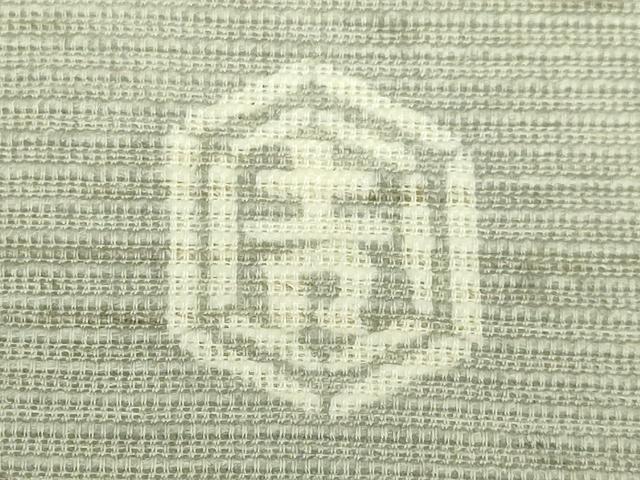平和屋着物*極上 夏物 和染紅型 栗山紅型 栗山吉三郎 九寸開き名古屋帯 菊尽くし 逸品 DZAB7821kh6