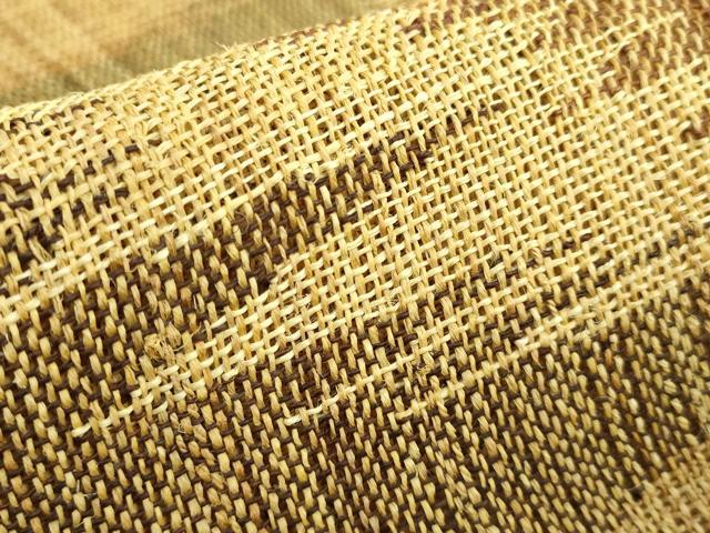 平和屋本店*極上 夏物 八寸名古屋帯 科布 霞文 逸品 DZAB7844kh6