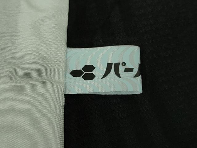 平和屋本店▽希少 染色作家 斉藤三才×キモノデザイナー 斉藤上太郎 小紋 単衣 幾何学文様 反端付き 逸品 DZAB7895kh6
