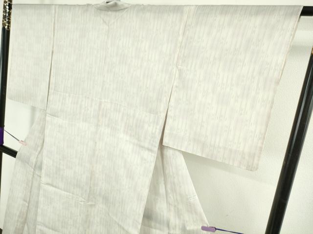 平和屋着物*極上 夏物 明石ちぢみ 絣間道 逸品 DZAB7981kh6