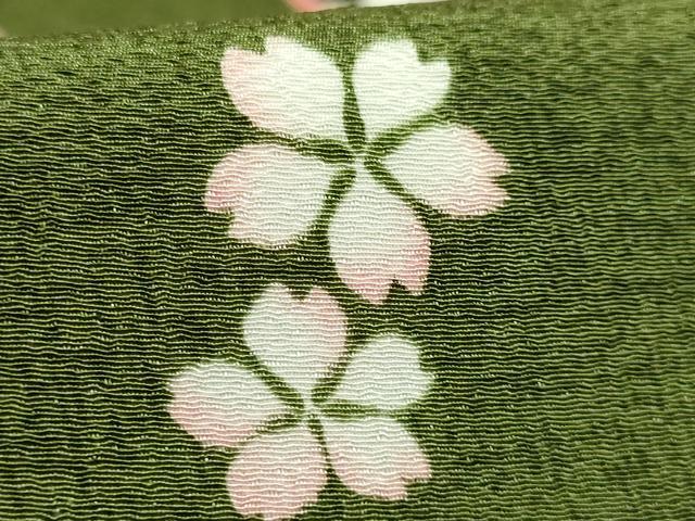 平和屋着物●極上 創業460年・千總 CHISO だらり帯 手鏡美人 鬼しぼ縮緬 逸品 DZAB8061kh6
