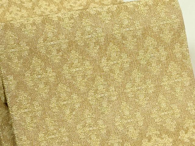 平和屋本店●最高級 男性 人間国宝 北村武資 煌彩錦 角帯 菱 金糸 逸品 DZAB8067kh6