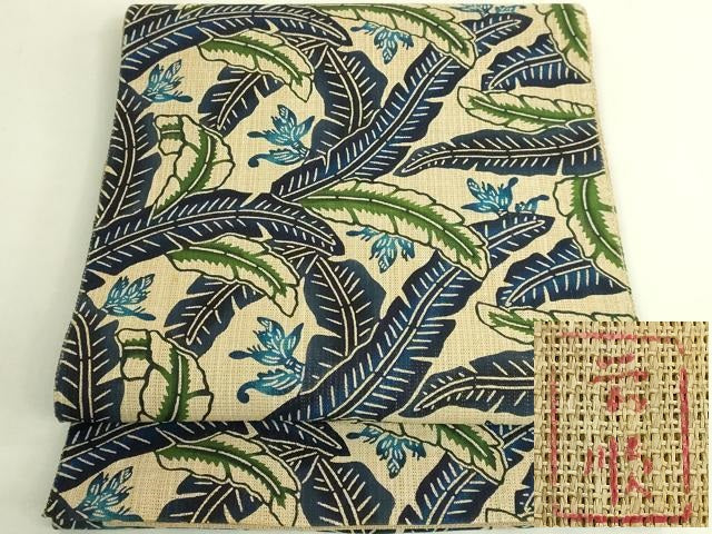 平和屋本店＊最高級 夏物 城間栄順 本場琉球紅型 八寸名古屋