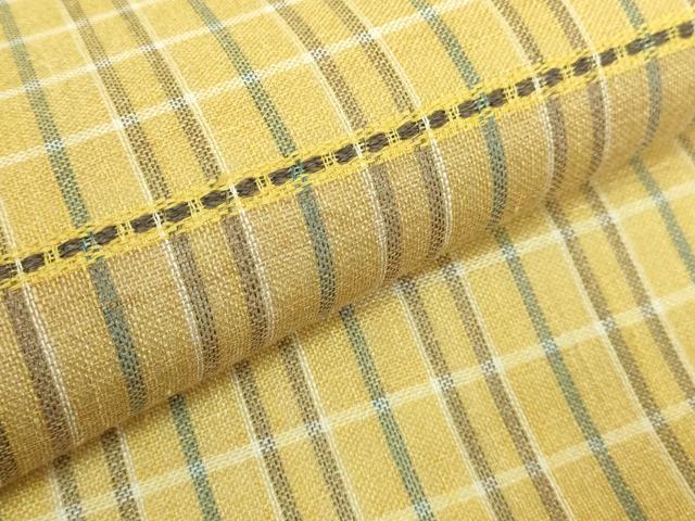 平和屋本店*極上 夏物 西陣 川島織物 太鼓柄袋帯 格子 逸品 未使用 DZAB8094kh6