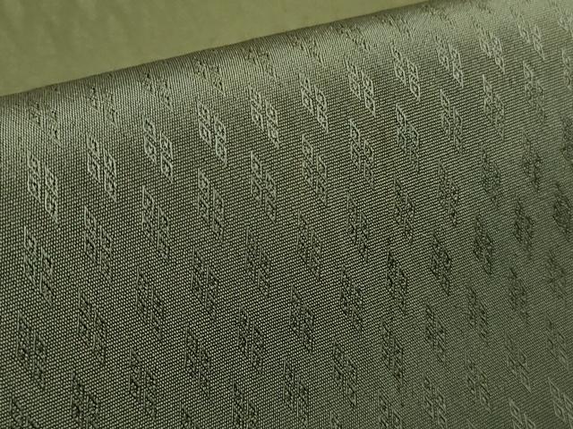 平和屋本店●極上 伝統工芸士 曽根武勇 訪問着 お召地 菱地紋 暈し染め 逸品 DZAB8103kh6