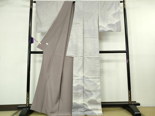 平和屋本店●極上 中国三大刺繍 スワトウ刺繍 汕頭刺繍 訪問着 雲重ね 暈し染め 逸品 DZAB8168kh6