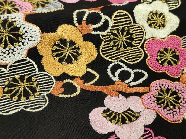 平和屋本店●極上 相良刺繍 総刺繍 お引きずり・引き振袖 結婚式 舞妓 芸妓 衣装 駒刺繍 花車 暈し染 金糸 仮絵羽 逸品 未使用 DZAB8191kh6