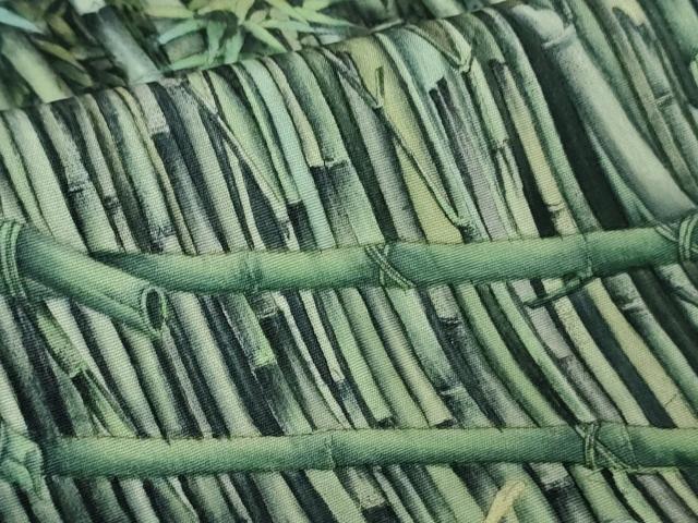 平和屋本店●極上 訪問着 手描き 竹林 暈し染め 逸品 未使用 DZAB8229kh6