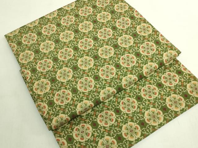 平和屋本店●極上 龍村美術織物 つけ帯 花鳥梅花文錦 共箱付き 逸品 DZAB8317kh6