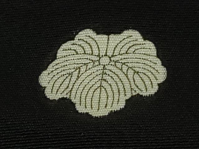 平和屋本店●極上 本加賀友禅作家 口野春峰 黒留袖 花鳥文 暈し染め 色紙・証紙付き 逸品 DZAB8363kh6