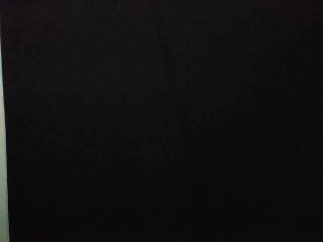 平和屋本店●極上 男性 銀座もとじ 色無地 キングサイズ 袷 黒地 御召縮緬 逸品 DZAB8449kh6