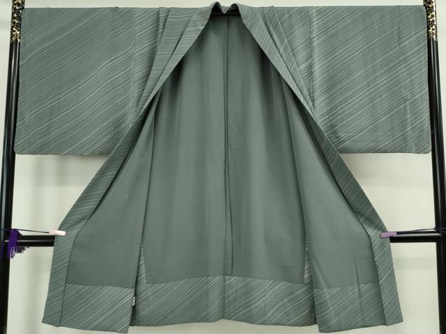 平和屋本店∞極上 男性 銀座もとじ 長羽織 単衣 キングサイズ 逸品 DZAB8477kh6