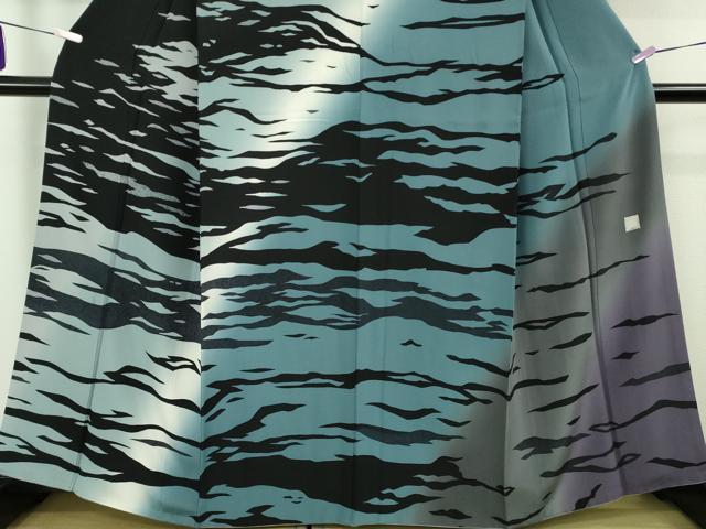 平和屋本店●極上 訪問着 霞文 暈し染め まるやま扱い 逸品 DZAB8500kh6