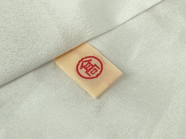 平和屋本店●極上 小紋 総刺繍 草花文 薄桜色地 金銀糸 高島屋扱い 逸品 DZAB8665kh6
