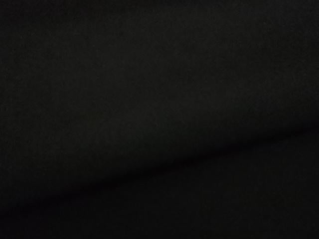 平和屋本店●極上 男性 銀座もとじ 黒紋付き 長羽織セット キングサイズ 御召縮緬 逸品 DZAB8666kh6