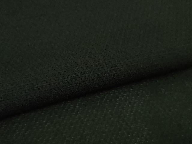 平和屋本店*極上 夏物 男性 銀座もとじ 色無地 紗 黒地 キングサイズ 逸品 DZAB8669kh6