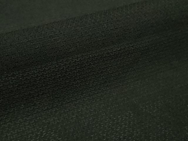 平和屋本店*極上 夏物 男性 銀座もとじ 色無地 紗 黒地 キングサイズ 逸品 DZAB8669kh6