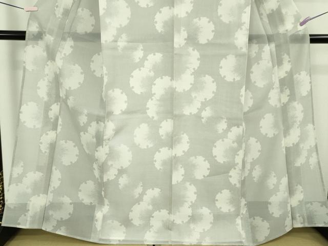 平和屋着物*極上 夏物 大島紬 夏大島 雪輪重ね 逸品 未使用 DZAB8676kh6