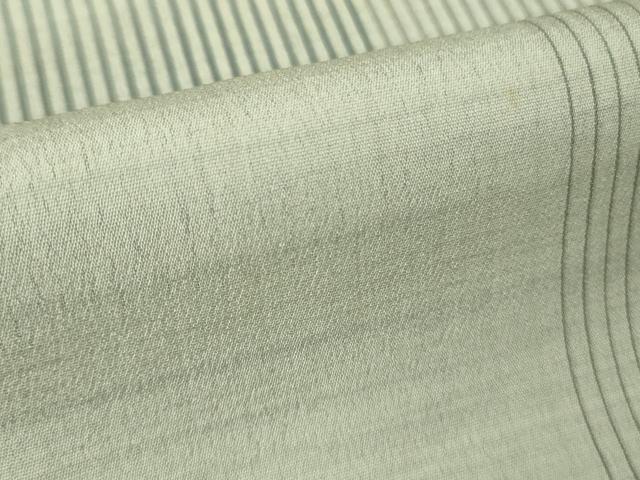 平和屋本店*極上 夏物 明石ちぢみ 伝統技術継承者:大島又治作 変わり市松 証紙付き 逸品 DZAB8685kh6