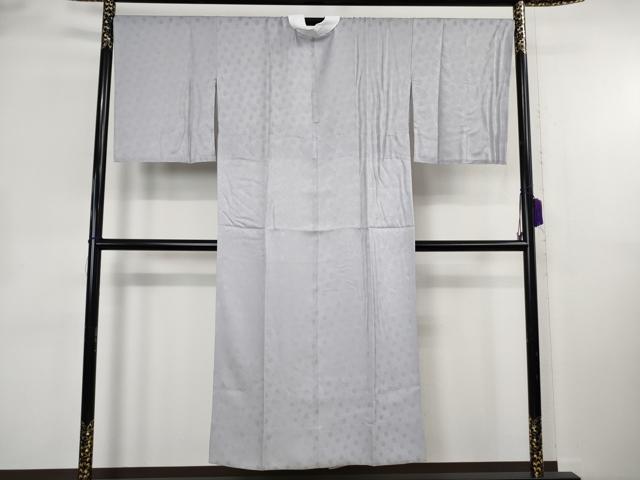 平和屋着物*極上 夏物 長襦袢 丸紋紗 白藤色 逸品 未使用 DZAB8703kh6