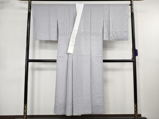 平和屋着物*極上 夏物 長襦袢 丸紋紗 白藤色 逸品 未使用 DZAB8703kh6