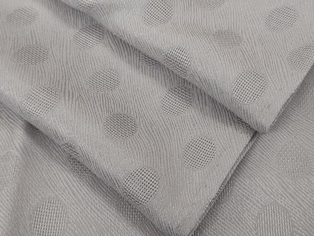 平和屋着物*極上 夏物 長襦袢 丸紋紗 白藤色 逸品 未使用 DZAB8703kh6