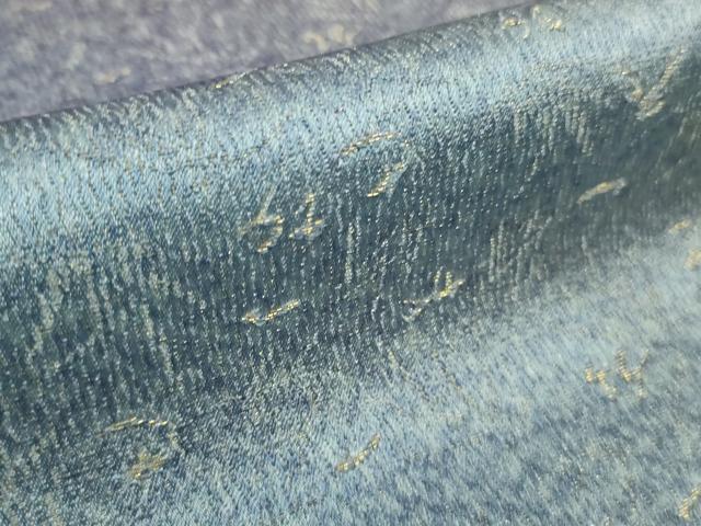 平和屋本店●最高級 初代 久保田一竹 幻の辻が花 訪問着 暈し染め 金通し地 逸品 DZAB8723kh6