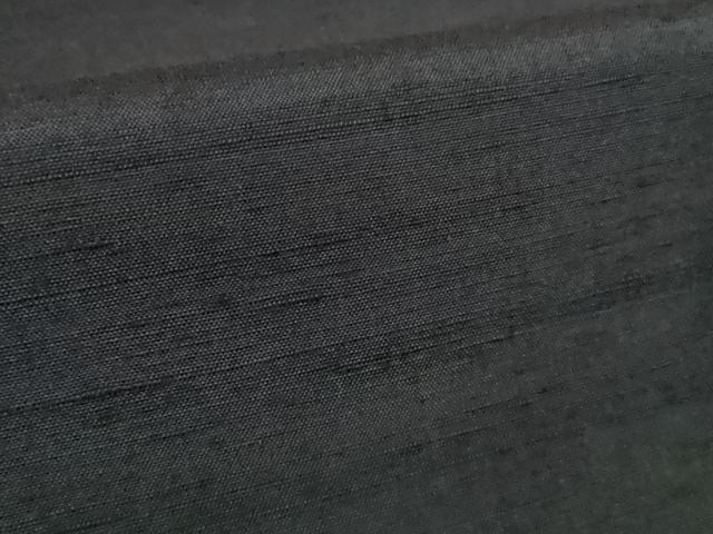 平和屋着物●極上 結城紬 井上商事謹製 色無地 濃い藤煤竹色 結城屋 証紙付き 逸品 未使用 DZAB8764kh6