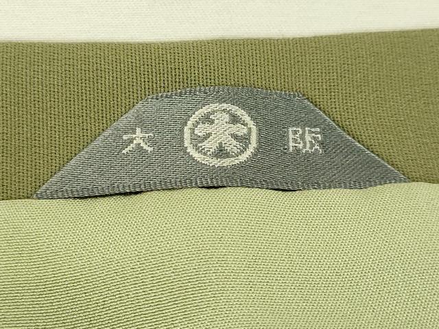 平和屋着物∞極上 人間国宝 福田喜三郎 道行コート ロング丈 露芝 金彩 大丸扱い 逸品 DZAB8893kh6