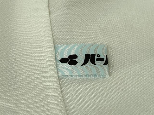 平和屋本店●極上 本塩沢 やまだ織 草木染 やまもも 水沢みどり作 証紙付き ロング丈 逸品 DZAB8966kh6