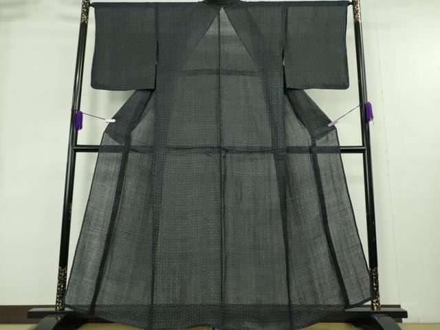平和屋本店*極上 夏物 重要無形文化財 本場宮古上布 苧麻 吉祥文 逸品 DZAB9035kh6