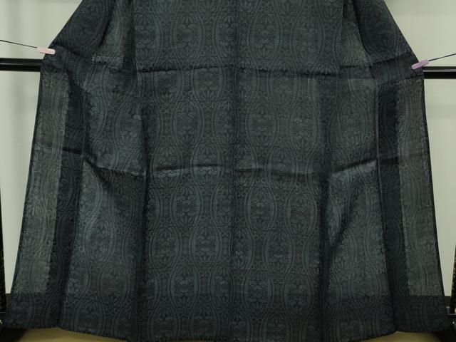 平和屋本店*極上 夏物 重要無形文化財 本場宮古上布 苧麻 立涌吉祥文 逸品 未使用 DZAB9244kh6