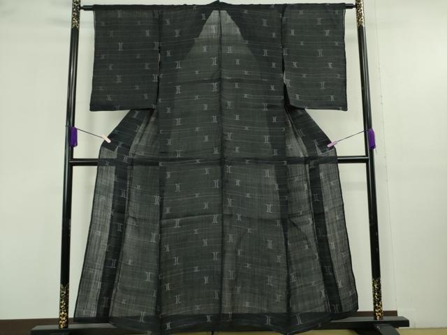 平和屋本店*極上 夏物 重要無形文化財 本場宮古上布 苧麻 逸品 DZAB9277kh6