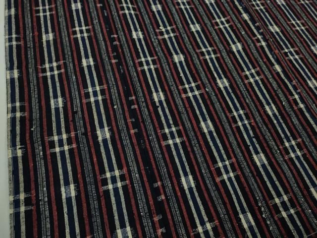 平和屋本店●極上 浦野理一 経節紬 間道 逸品 未使用 DZAB9293kh6