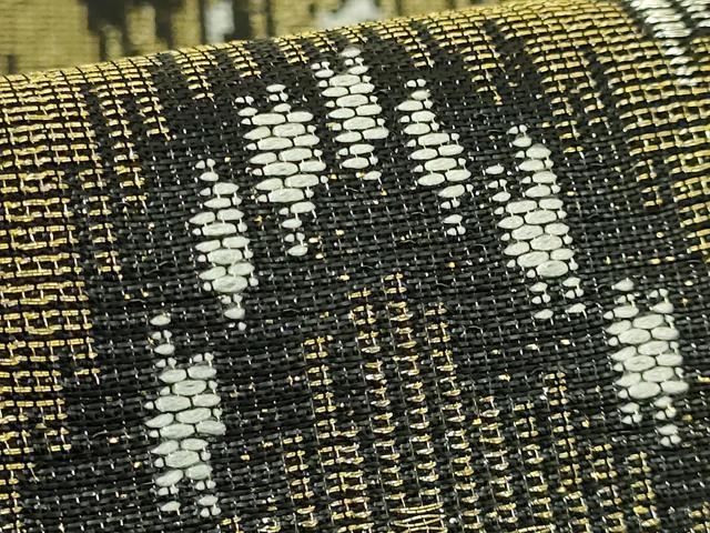 平和屋着物●極上 創業280年 誉田屋源兵衛 太鼓柄袋帯 間道 金糸 逸品 DZAB9335kh6