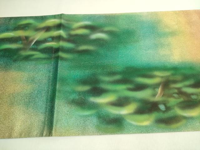 平和屋着物●極上 太鼓柄袋帯 手描き コアラ 金銀糸 逸品 DZAB9346kh6