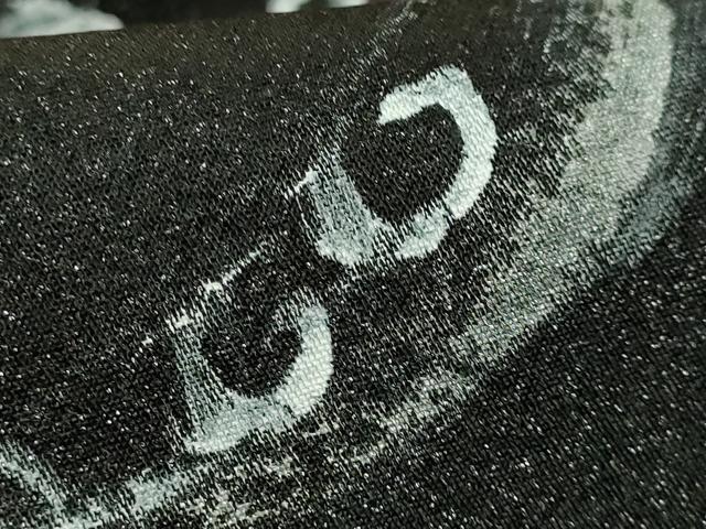 平和屋着物●極上 両面 太鼓柄袋帯 手描き 蛸 タコ 黒地 銀通し地 逸品 DZAB9351kh6