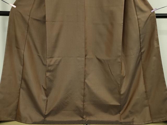平和屋本店●希少 本場黄八丈 風通くずし 紬 逸品 未使用 DZAB9410kh6