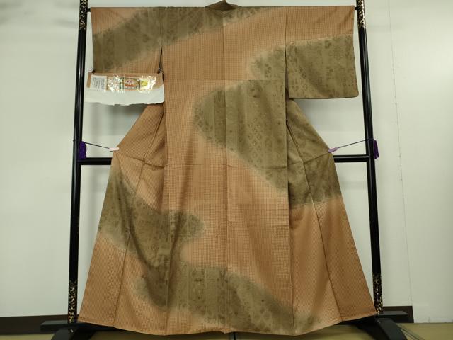 平和屋着物●極上 中国三大刺繍 スワトウ刺繍 汕頭・相良刺繍 総刺繍 本場大島紬 訪問着 暈し染め 夢織工房謹製 証紙付き 逸品 DZAB9435kh6