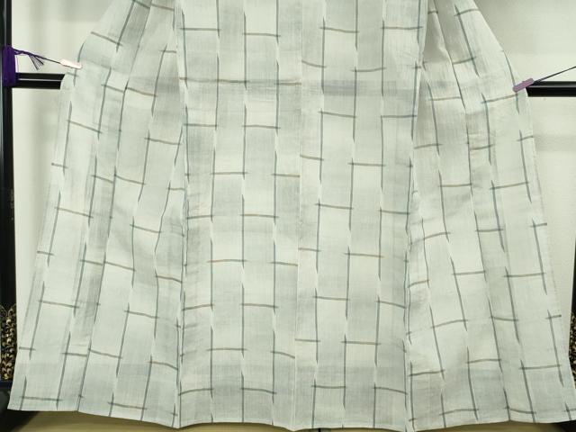 平和屋本店*極上 夏物 本場小千谷ちぢみ 本麻 手織 おだきん 証紙付き 逸品 未使用 DZAB9484kh6
