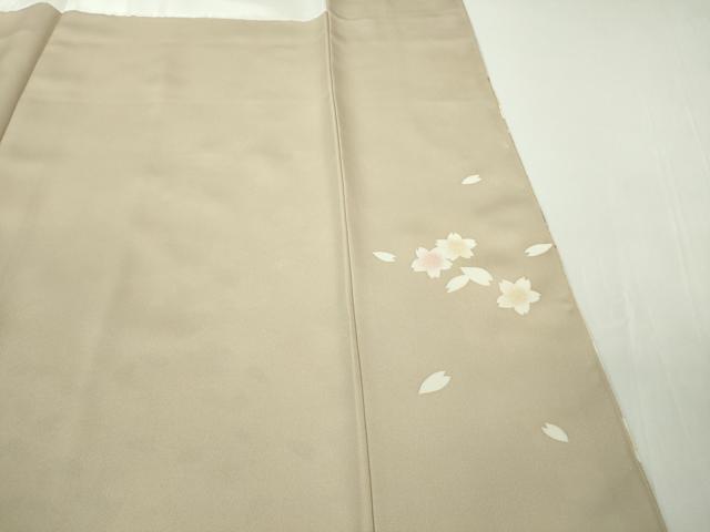 平和屋着物●極上 訪問着 舞桜 暈し染め 金彩 ロング丈 逸品 未使用 DZAB9512kh6