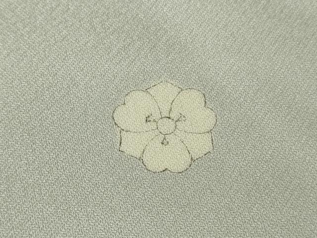平和屋着物●極上 中国三大刺繍 相良刺繍 蘇州刺繍 総手刺繍 色留袖 花鳥文 絹鼠色地 逸品 DZAB9521kh6