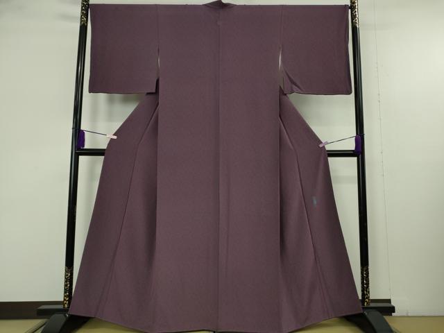 平和屋着物●極上 重要無形文化財 人間国宝 中村勇二郎 江戸小紋 古代菊 逸品 DZAB9530kh6