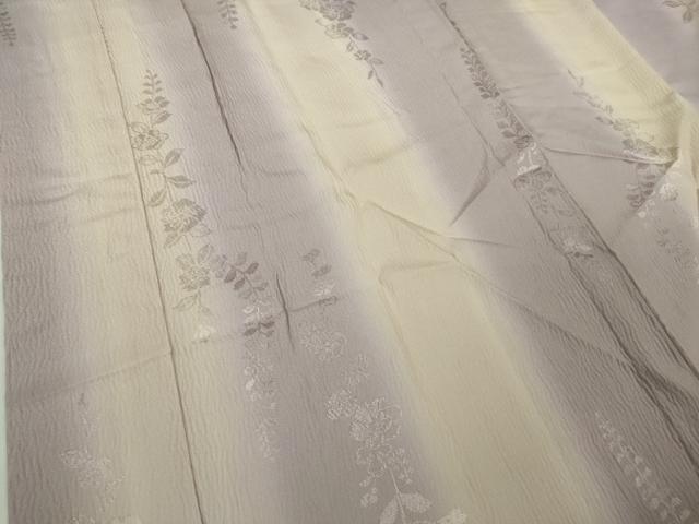 平和屋着物●上質な長襦袢 無双仕立て 半衿刺繍 辻が花地紋 暈し染め やまと誂製 逸品 DZAB9550kh6