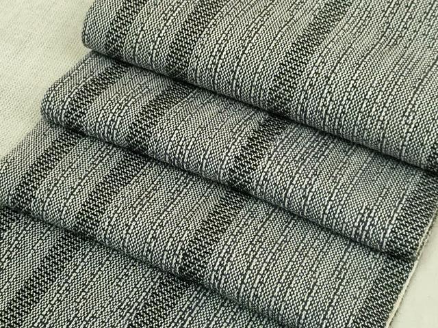 平和屋着物*極上 夏物 半幅帯 間道 市田織物 麻 逸品 DZAB9574kh6